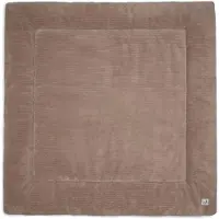 Jollein Boxkleed Baby - 100x100cm - Cloudy Rib - Polyester - Milky Coffee