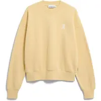 Armedangels Sweatshirt 'Alizaa' goudgeel / wit