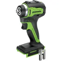 Greenworks 24V accu-slagschroevendraaier met borstelloze motor, 0-2400 tpm, 200 Nm koppel, 1/2" (1,27 cm) aansluiting, zonder 24V-accu en oplader