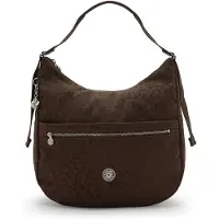 Kipling Schoudertas 'Khloe Leo' donkerbruin