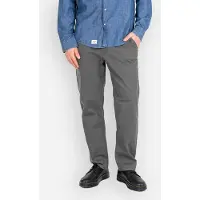 REELL - Regular Flex Chino - Vrijetijdsbroek 30 - Length: 32, grijs