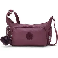 Kipling Schoudertas 'Gabbette S' wijnrood