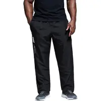 Canterbury Heren Stadion Tracksuit Broek met open zoom (Zwart)