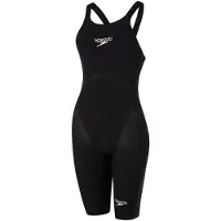 Speedo Dames Structuur Zwemkleding (Zwart)