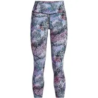 Under Armour Meridian-legging met print voor dames (Roze/Blauw)