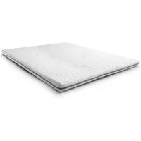 Sleezzze Kaltschuim toplaag, premium kwaliteit, matrasbeschermer 180 x 200 cm, type H3, hoogte 8 cm, hardheid H3, met antibacteriële hoes