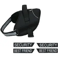 Pet treatment Hondentuig - Hondenharnas - Small - Voor Kleine Honden - Verstelbaar: 38-50 cm - Reflecterend - Zwart