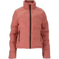 SOS Winterjas 'Alagna' roestrood / zwart