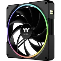 Thermaltake TS140 EX RGB - Ventilator Koeler voor PC - 3x140mm - PWM 500-2000 RPM - Modulair - Zwart