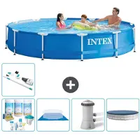 Intex Framezwembad, rond - 366x76 cm - 6-delig, model S20433