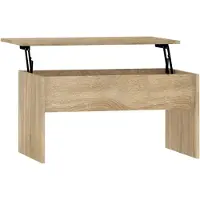 vidaXL Salontafel 80x50,5x41,5 cm bewerkt hout sonoma eikenkleurig