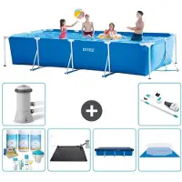 Intex Rechthoekig zwembad - 450x220x84 cm - 7-delig - Model S21130