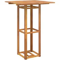 vidaXL Bistrotafel 75x75x110 cm massief acaciahout