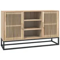 vidaXL Dressoir 105x30x65 cm bewerkt hout