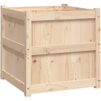 vidaXL Plantenbak 60x60x60 cm massief grenenhout
