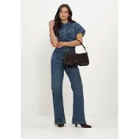 Est'seven Dames Jumpsuits Haley Jumpsuit Denim - Blauw - Maat M