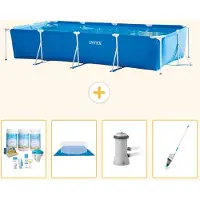 Intex Rechthoekig zwembad - 450x220x84 cm - 5-delig - Model S20849