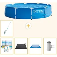 Intex Framezwembad, rond - 366x76 cm - 6-delig, model S21005