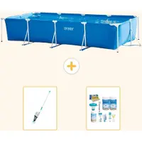 Intex Rechthoekig zwembad - 450x220x84 cm - 3-delig - Model S22360