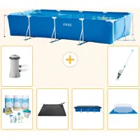 Intex Rechthoekig zwembad - 450x220x84 cm - 7-delig - Model S21130