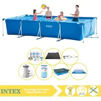Intex Rechthoekig zwembad - 450x220x84 cm - 8-delig - Model S30304