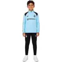 Castore Feyenoord Trainingstrui 1/4-Zip 2026-2027 Kids Lichtblauw Zwart