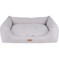 Amiplay Montana Sofa L Hondenkussen Beige - Comfort voor Middelgrote Honden