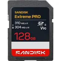 SanDisk Extreme PRO 128GB SDXC 310MB/s UHS-II V90