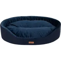 Amiplay Siena XXL Hondenkussen Ovaal - Comfortabel & Duurzaam - Marineblauw