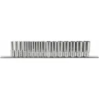 Kippers Rijssen 3/8" Doppenrail lang, 15dlg
