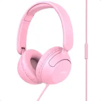IMoshion Kids kinderhoofdtelefoon met AUX-kabel - Geluidsbegrenzer - Roze