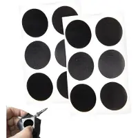 OEM Reparatieset voor fietsbanden - 12 stuks, geschikt voor racefietsen en mountainbikes - UV-bestendig materiaal - zwart