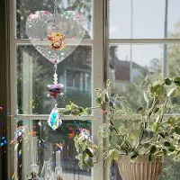 Markenlos Leuk ornament in de vorm van een koe, in Schotse stijl, voor aan de deur of aan de muur