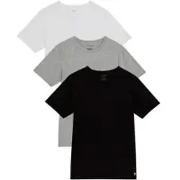 Lyle & Scott T-shirts - zwart (set van 3) Jongens Katoen Ronde hals Effen - maat 140/146