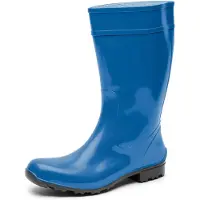 Ladeheid LA-LMG-967-Ilse Dames Regenlaarzen - Rubber - Hoog - PVC - Waterdicht – Zwart – 38