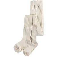 Like Flo Tess katoenen gebreide maillot met print - crème Ecru Printopdruk - maat 31-34