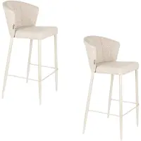 Dutchbone Georgia Soft Barkruk Beige