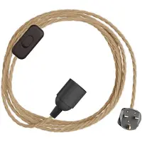 Creative Cables Snakebis Twisted E14 Lamphouder Met Snoer