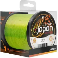 Delphin Monofil draad, Japanse kwaliteit / Fluorescerend geel, 0,369 mm, 9,96 kg, 300 meter