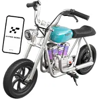 Hyper Gogo Pioneer 12 Plus Elektrische Motorfiets met App - Blauw