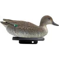 Ubbink Nature Vijverdecoratie vogel/dierenbeeld Wintertaling eend - drijvend - 14 x 29 cm