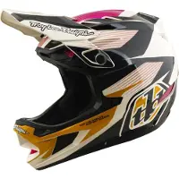 Troy Lee Designs D4 Polyacrylite MIPS Turbo Acid Afdalingshelm Maat