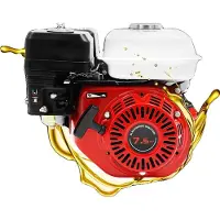 OEM Benzinemotor, 7,5 pk, 212 cc, 3600 tpm, 20 mm krukas, luchtgekoeld