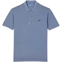 Lacoste Unisex-poloshirt voor volwassenen in dezelfde kleur (Blauw)