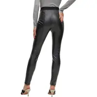 HUGO Honati 3-broek met rechte pijpen voor dames (Zwart)