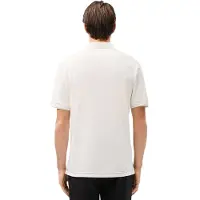 Lacoste Heren L.12.12 Piqué Heavy Classic poloshirt (Wit)