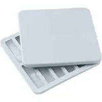 Rig-Tig - FREEZE-IT ice cube tray with lid - Light Blue - H 2.5 cm