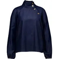 Aimee THE LABEL Dames Blouses Jesperw6 Blouse - Donkerblauw - Maat XL