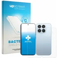 Upscreen - Screenprotector voor Xiaomi 17T (Voor+Achter) - Folie Beschermfolie transparant antibacterieel