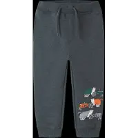 Name It Mini Broek 'NMMVIMO' smoky blue / stone grey / groen / oranje